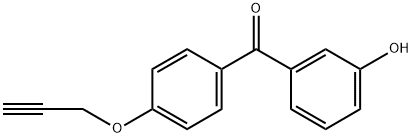 (3-Hydroxyphenyl)(4-(prop-2-yn-1-yloxy)phenyl)methanone