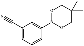 2-(3-Cyanophenyl)-5,5μ-dimethyl-1,3,2-dioxaborinane