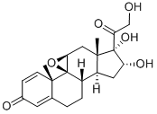 (9,16b)-9,11-Epoxy-16,17,21-trihydroxypregna-1,4-diene-3,20-dione