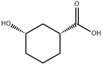Cyclohexanecarboxylic acid, 3-hydroxy-, (1R,3S)-