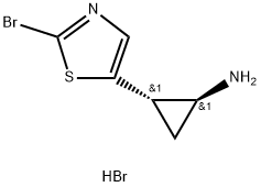 (1S,2S)-rel-2-(2-bromo-1,3-thiazol-5-yl)cyclopropan-1-amine dihydrobromide
