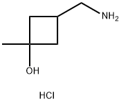3-(aminomethyl)-1-methylcyclobutan-1-ol hydrochloride