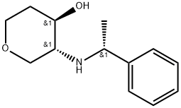 (3R,4R)-3-{[(1R)-1-phenylethyl]amino}oxan-4-ol