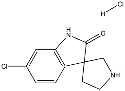 6-chloro-1,2-dihydrospiro[indole-3,3'-pyrrolidin]-2-one hydrochloride