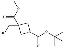1-tert-butyl 3-methyl 3-(hydroxymethyl)azetidine-1,3-dicarboxylate