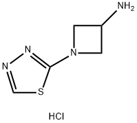 1-(1,3,4-thiadiazol-2-yl)azetidin-3-amine dihydrochloride
