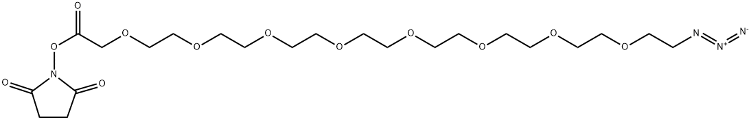 N3-PEG8-CH2CO2-NHS