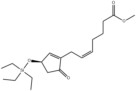 5-Heptenoic acid, 7-[(3R)-5-oxo-3-[(triethylsilyl)oxy]-1-cyclopenten-1-yl]-, Methyl ester, (5Z)-