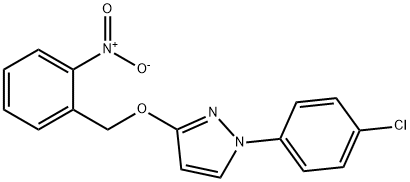 1-(4-Chlorophenyl)-3-[(2-nitrophenyl)methoxy]-1H-pyrazole