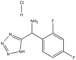 (2,4-Difluorophenyl)(1H-tetrazol-5-yl)methanamine hydrochloride