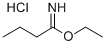 ETHYL BUTYRIMIDATE HYDROCHLORIDE