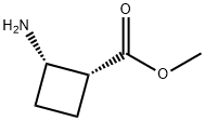 Cyclobutanecarboxylic acid, 2-amino-, methyl ester, (1R,2S)- (9CI)