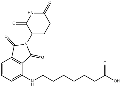 Heptanoic acid, 7-[[2-(2,6-dioxo-3-piperidinyl)-2,3-dihydro-1,3-dioxo-1H-isoindol-4-yl]amino]-