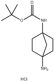 tert-butyl N-{4-aminobicyclo[2.2.1]heptan-1-yl}carbamate hydrochloride