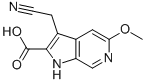 3-(CYANOMETHYL)-5-METHOXY-1H-PYRROLO[2,3-C]PYRIDINE-2-CARBOXYLIC ACID