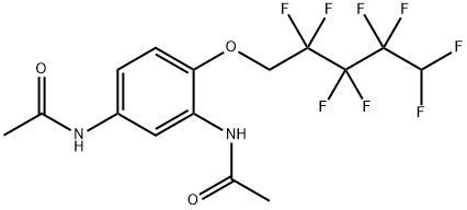 N-(3-ACETYLAMINO-4-(2,2,3,3,4,4,5,5-OCTAFLUORO-PENTYLOXY)-PHENYL)-ACETAMIDE