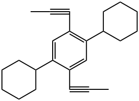 POLY(2 5-DICYCLOHEXYLPHENYLENE-1 4-ETHY&