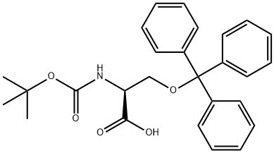 (S)-2-((tert-Butoxycarbonyl)aMino)-3-(trityloxy)propanoic acid