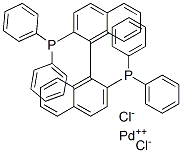 [(R)-(+)-2,2'-BIS(DIPHENYLPHOSPHINO)-1,1'-BINAPHTHYL]PALLADIUM(II) CHLORIDE