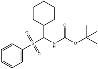 N-BOC-ALPHA-(PHENYLSULFONYL)CYCLOHEXYLMETHYLAMINE, 97%