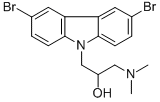 1-(3,6-DIBROMO-9H-CARBAZOL-9-YL)-3-(DIMETHYLAMINO)PROPAN-2-OL