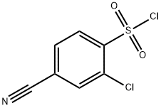 2-CHLORO-4-CYANOBENZENESULFONYL CHLORIDE