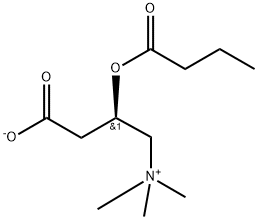 3-butanoyloxy-4-trimethylammonio-butanoate