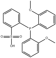 2-[Di(2-methoxyphenyl)phosphino]benzenesulfonic acid