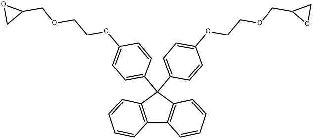 9,9-Bis[4-(2-oxiranemethyloxyethyloxy)phenyl]fluorene