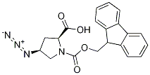 (2S,4S)-1-fMoc-4-azidopyrrolidine-2-carboxylic acid