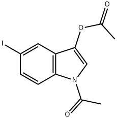 1-Acetyl-5-iodo-1H-indol-3-yl acetate