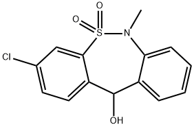 3-Chloro-6,11-dihydro-6-methyldibenzo[c,f][1,2]thiazepin-11-ol 5,5-dioxide