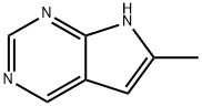 7H-Pyrrolo[2,3-d]pyrimidine, 6-methyl- (8CI)