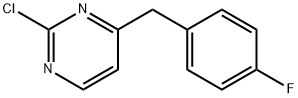 2-chloro-4-(4-fluorobenzyl)pyrimidine