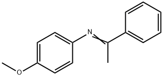 Benzenamine, 4-methoxy-N-(1-phenylethylidene)-