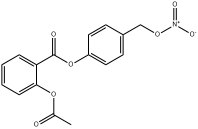 2-(ACETYLOXY)-4-[(NITROOXY)METHYL]PHENYL ESTER, BENZOIC ACID