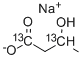 DL-3-HYDROXYBUTYRIC ACID-1,3-13C2, SODIUM SALT