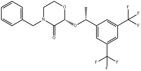 (2R)-4-BENZYL-2-{(1R)-1-[3,5-BIS(TRIFLUOROMETHYL)PHENYL]ETHOXY}MORPHOLIN-3-ONE