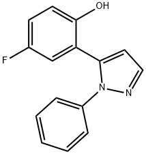4-FLUORO-2-(1-PHENYL-1H-PYRAZOL-5-YL)PHENOL