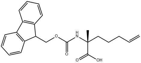 (R)-2-(9H-FLUOREN-9-YLMETHOXYCARBONYLAMINO)-2-METHYL-HEPT-6-ENOIC ACID