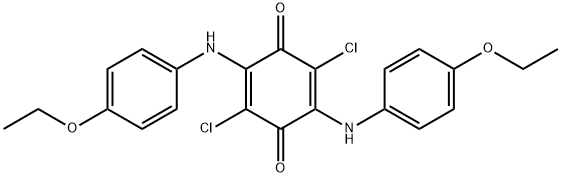2,5-BIS(4-ETHOXYANILINO)-3,6-DICHLORO-1,4-BENZOQUINONE