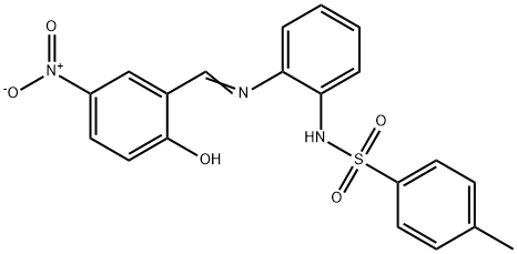 N-(2-((2-HYDROXY-5-NITRO-BENZYLIDENE)-AMINO)-PHENYL)-4-METHYL-BENZENESULFONAMIDE