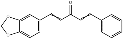 1-BENZYLIDENE-3-PIPERONYLIDENEACETONE