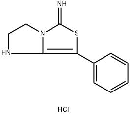 6,7-DIHYDRO-3-IMINO-1-PHENYL-3H,5H-IMIDAZO(1,2-C)THIAZOLE HYDROCHLORIDE