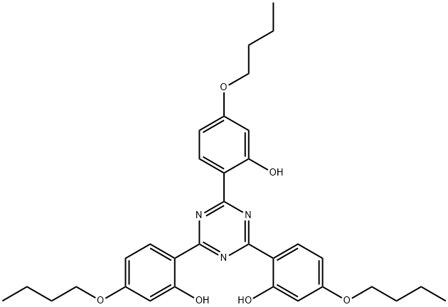 2,4,6-Tris(2Hydroxy-4Butoxyphengl)-1,3,5-Triazine