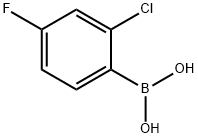 2-CHLORO-4-FLUOROPHENYLBORONIC ACID