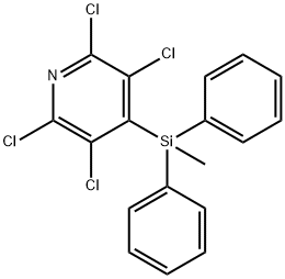 4-((DIPHENYL)METHYLSILYL)-2,3,5,6-TETRACHLOROPYRIDINE