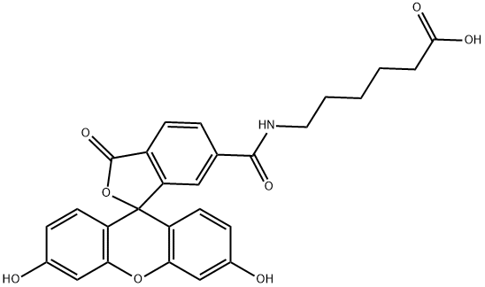 6-[Fluorescein 6-carboxamido]hexanoic acid