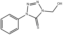 1-(Hydroxymethyl)-4-phenyl-2-tetrazoline-5-thione