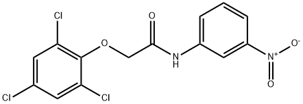 N-(3-NITROPHENYL)-2-(2,4,6-TRICHLOROPHENOXY)ACETAMIDE
